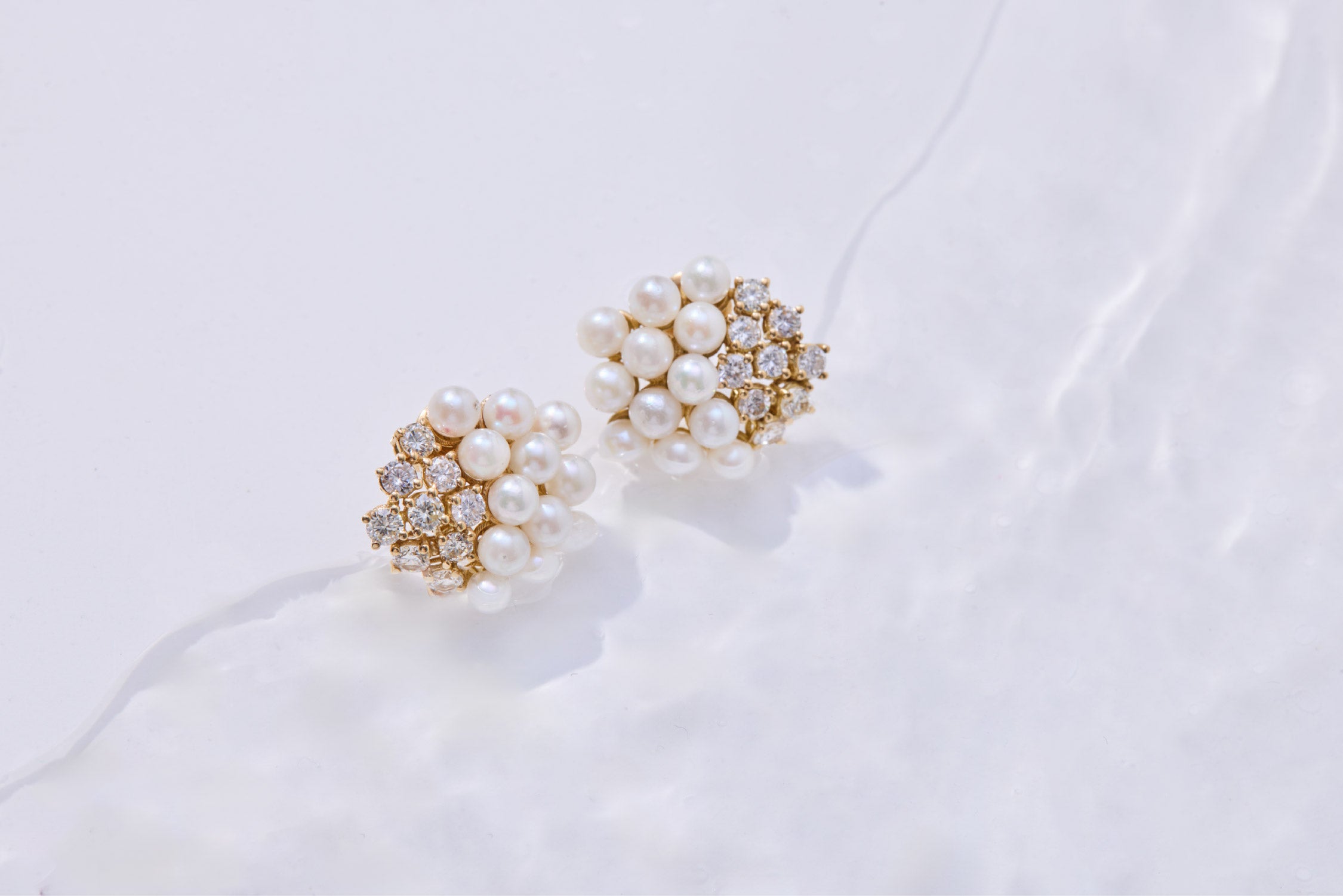 Clustered Elegance Earrings